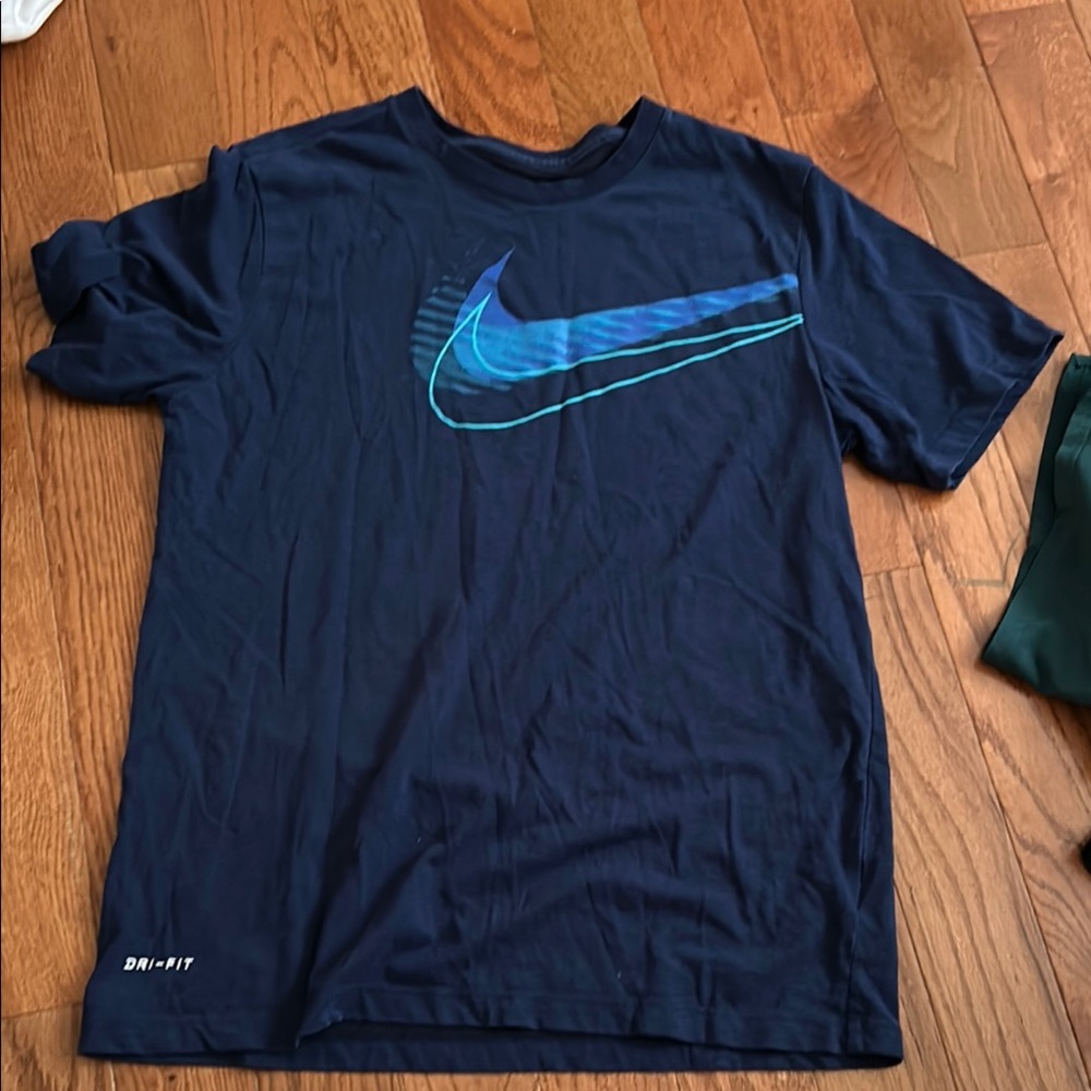 Nike Blue Short Sleeve Tees